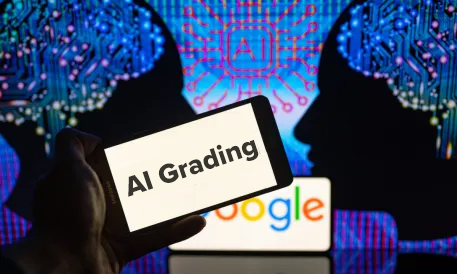 What will AI grading look like in the future year 2030 for teachers