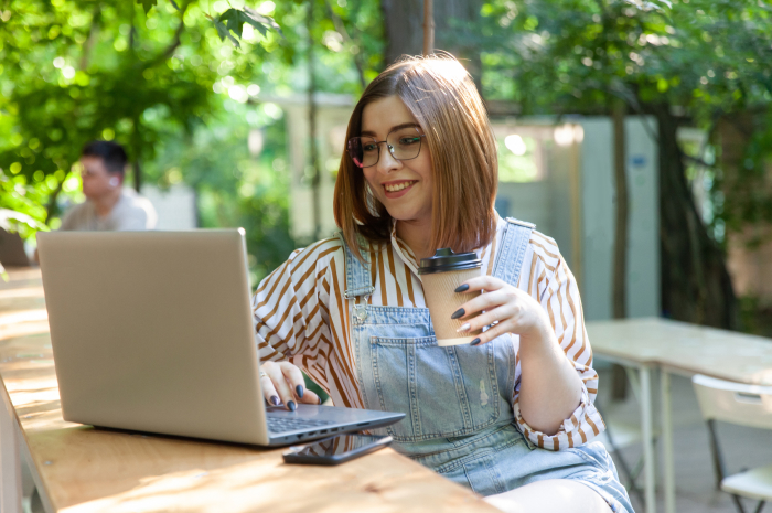 Teacher using her favorite AI tools