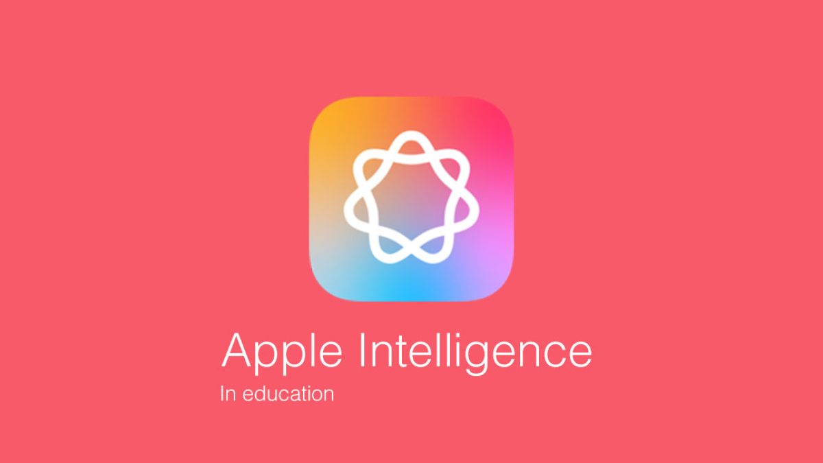 Apple Intelligence in education logo